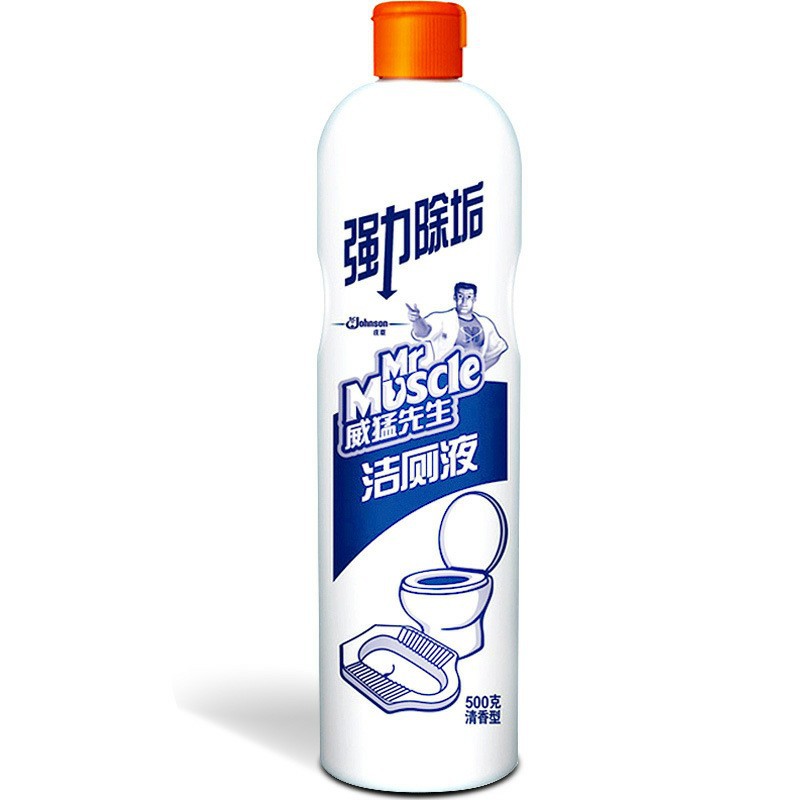 威猛先生洁厕液500g清香型 马桶卫生间清洁剂除垢清香不刺激