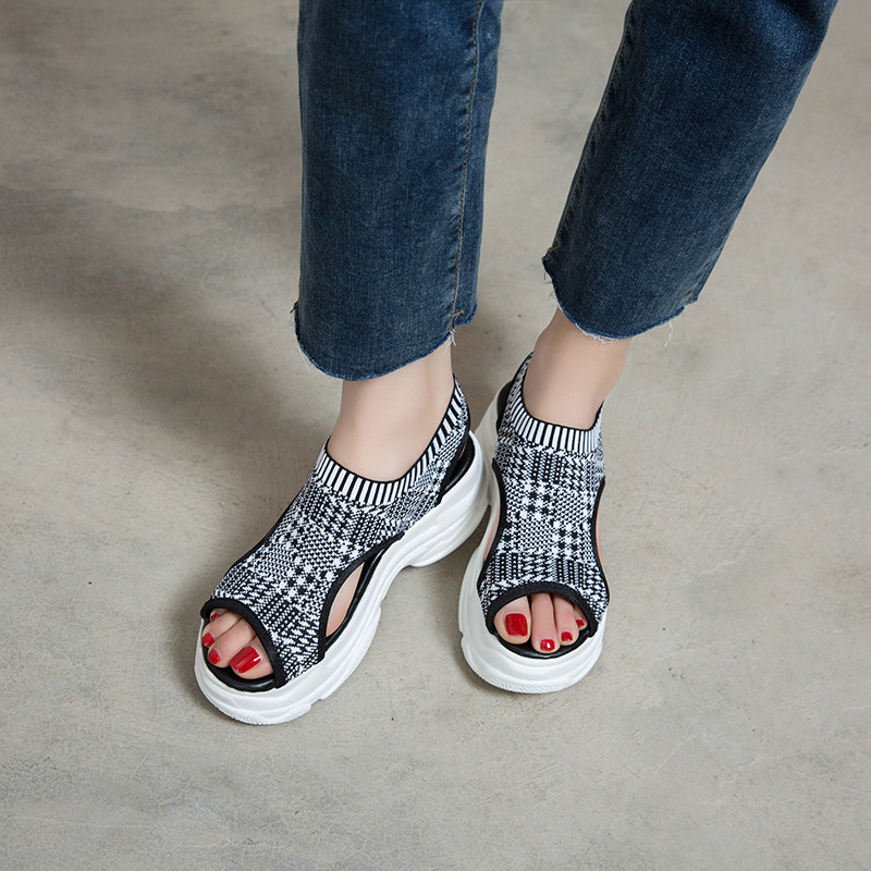 Chaussures été pour femme en Caoutchouc - Ref 3345761 Image 13