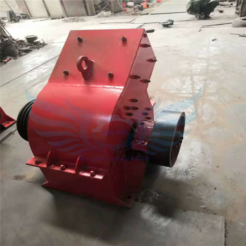 废玻璃矿山石头粉碎打砂机 移动小型煤炭样品单段pc锤式破碎机