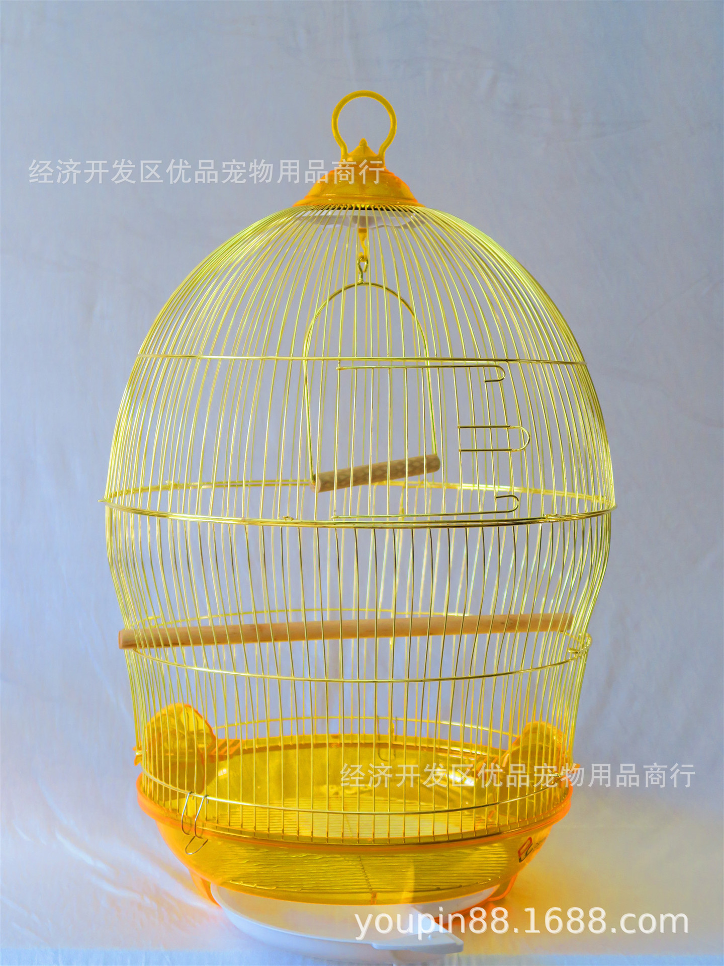 达洋大型鸟笼豪华大圆鸟笼 玄凤鹦鹉画眉八哥鹩哥笼 旋转挂式鸟笼-阿里巴巴