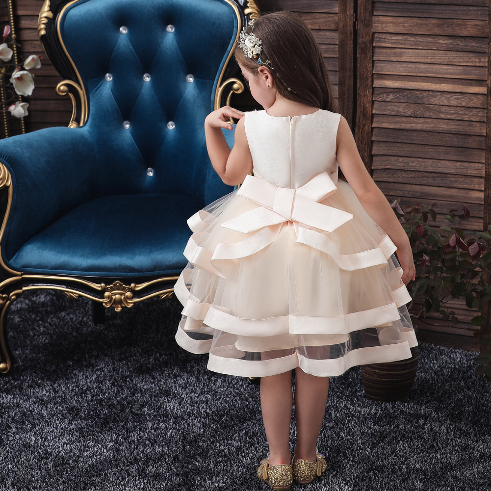 Children's Dress Pettiskirt Girls Princess Skirt Dress Autumn Children Dress display picture 25