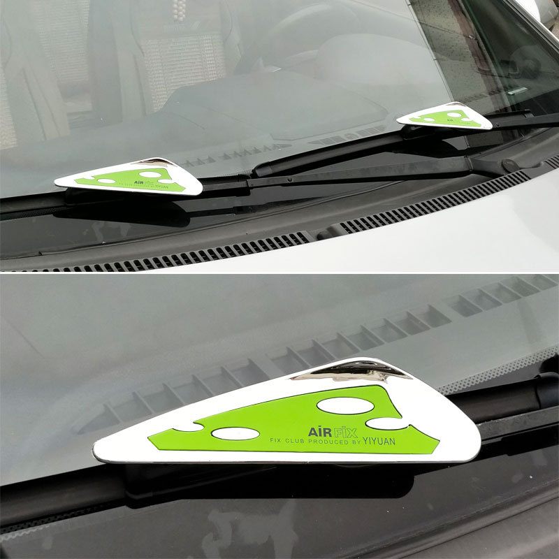 汽車雨刮加壓器雨刷支撐器汽車裝飾用品有骨無骨雨刮通用定風片