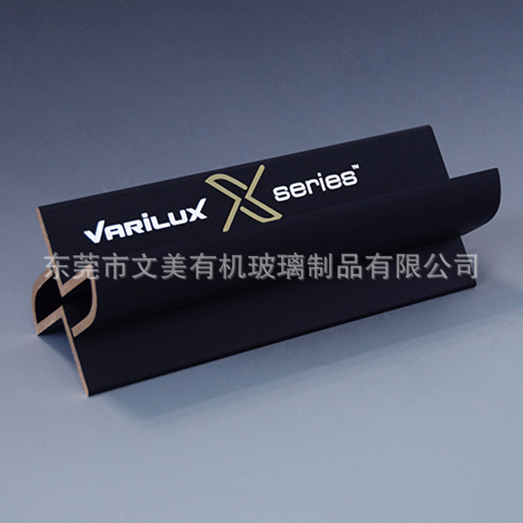 东莞厂家直供亚克力展示架烫金工艺玻璃首饰创意展示道具时尚