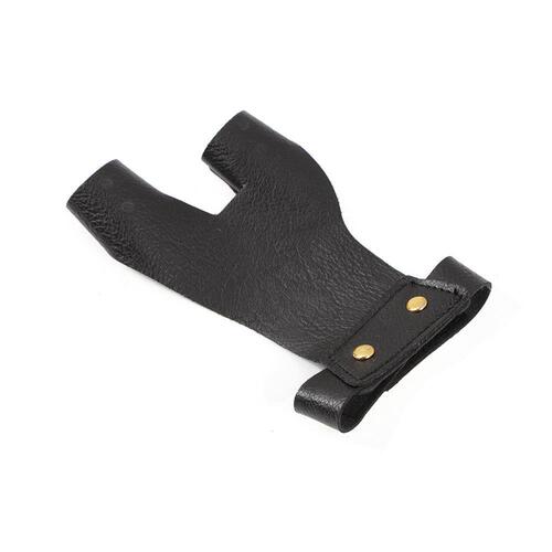 Manufacturer supplies recurve traditional bow and arrow supplies at low price, archery shooting protective gear, archery hall scenic area PU hand guard black