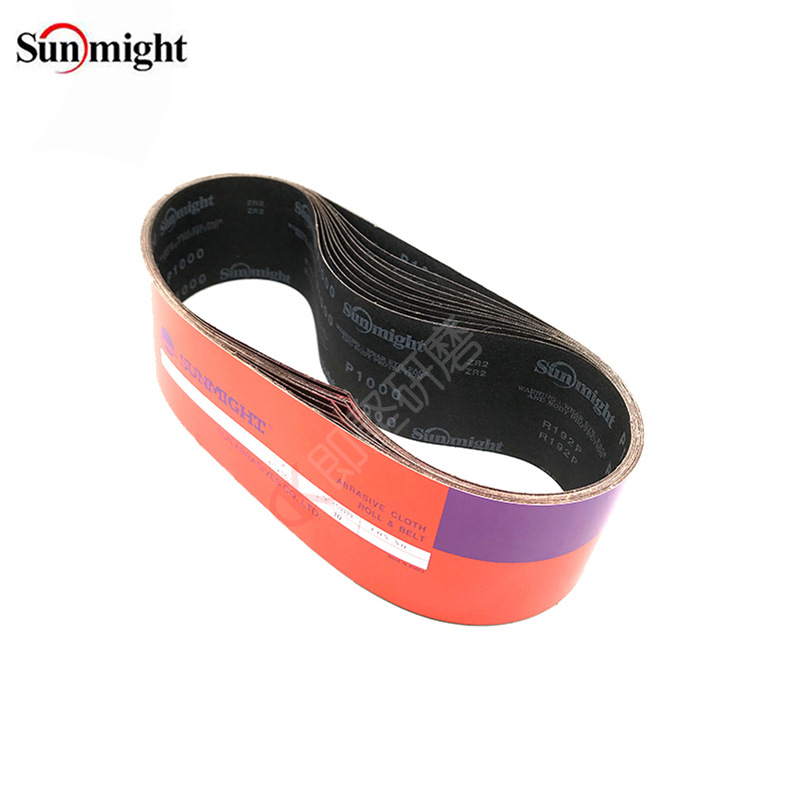 太阳牌R192 氧化鋁尼龙小砂带不锈钢镜面 水磨砂带环形抛光砂带条