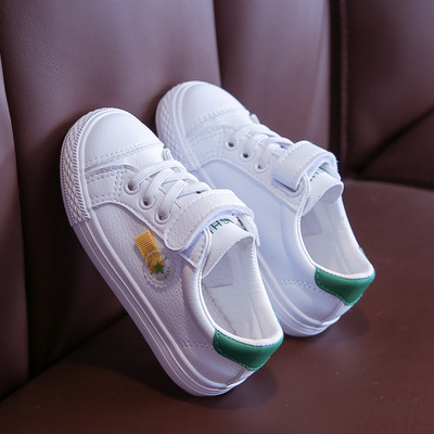 2019春秋季新款儿童板鞋小白鞋韩版休闲学生单鞋子男童女童运动鞋