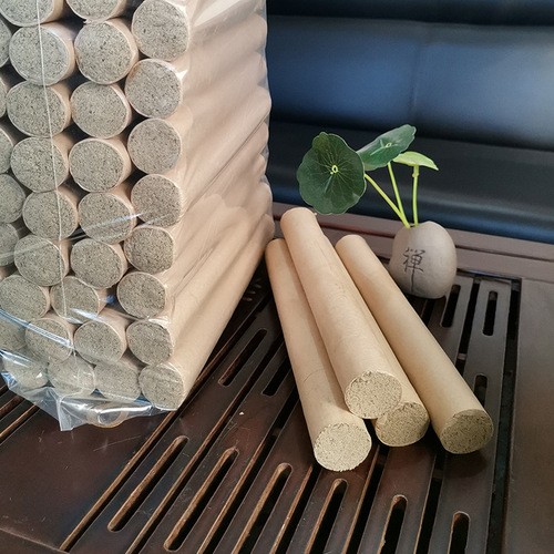 2.5cm pure mugwort moxa rolls, coarse mugwort moxa cones, household cotton paper, wholesale bulk moxa rolls