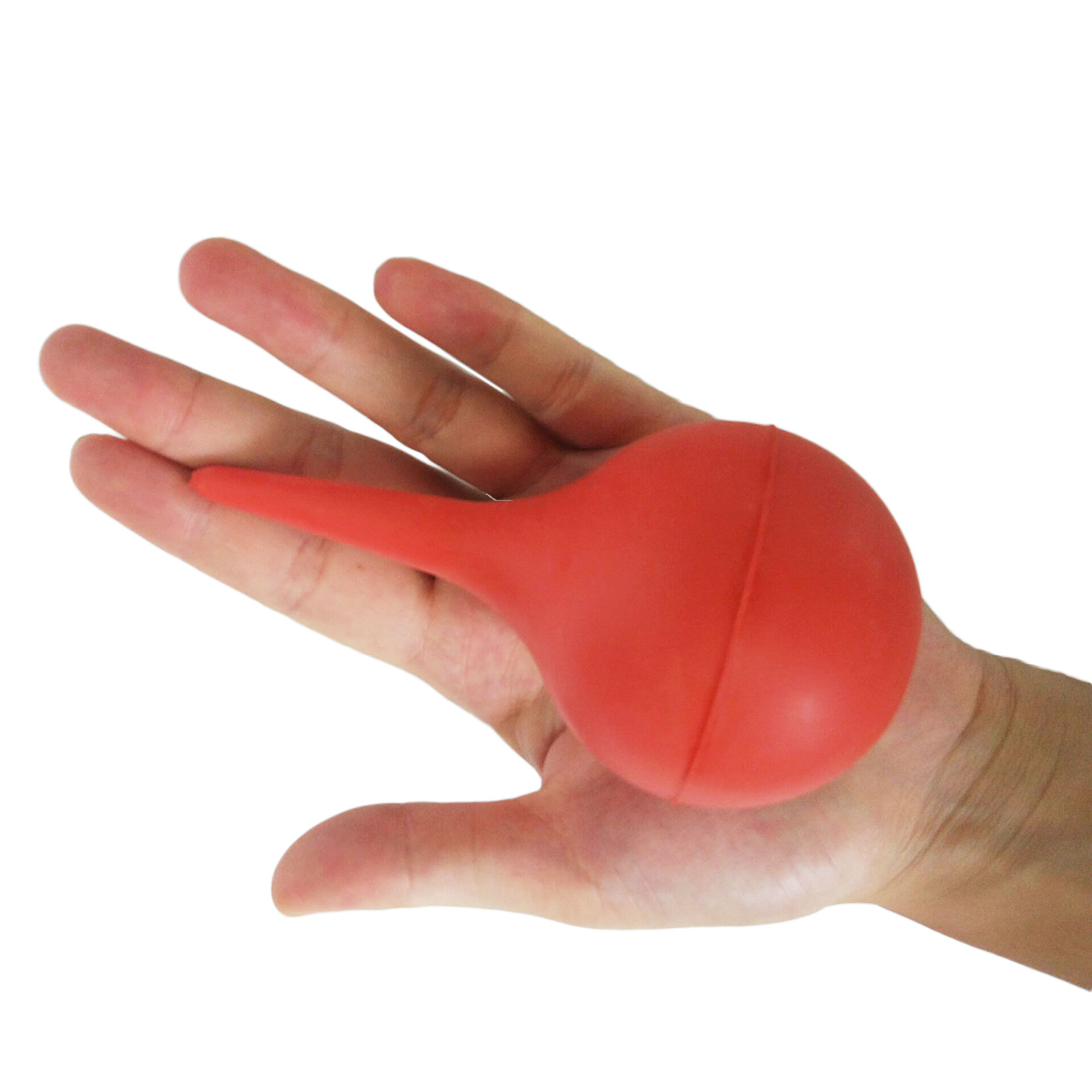 迷妳洗耳球30毫升小氣吹袖珍皮老虎小號紅色橡膠吹氣球清潔吹塵器
