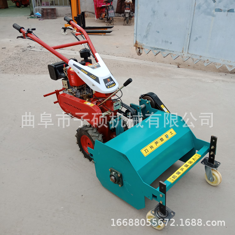 软籽石榴园碎草机 果园碎草还田机