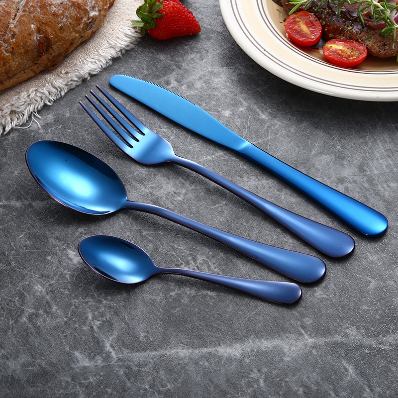 4 피스 세트-블루