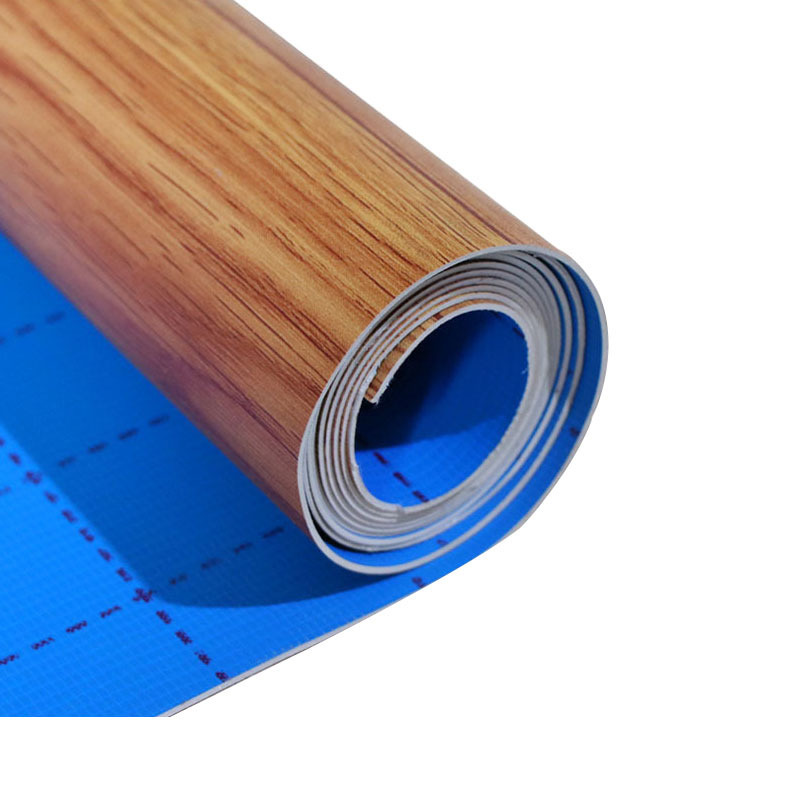 1.6厚pvc地板革车间仓库板房工程革商用实心全塑地板贴防滑地胶