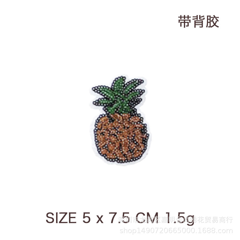 各种各样水果布贴