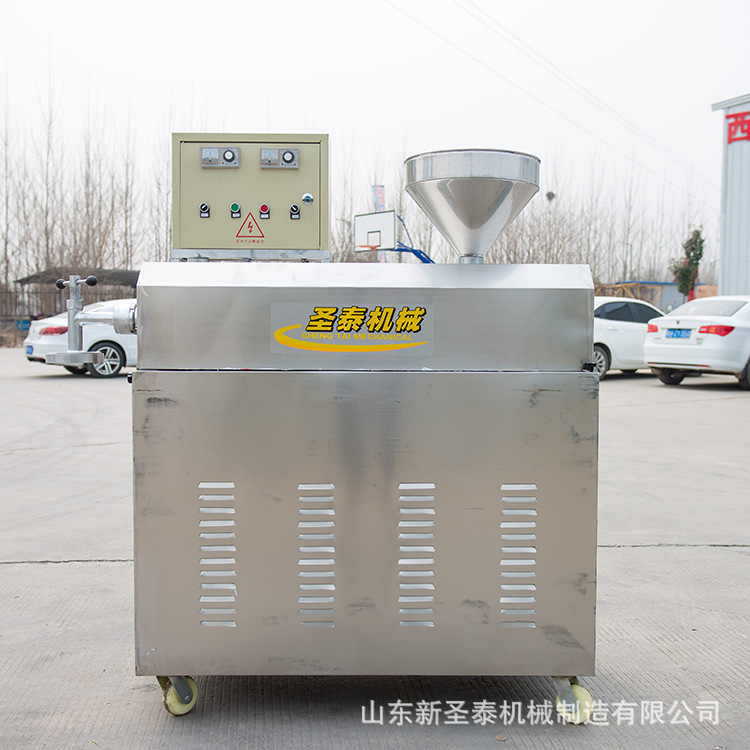 自动控温粉条机工作视频 省人工型自动控温粉条机加工厂专用设备