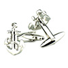 [Hot sales] High -quality copper anchor rudder buckle sleeves nail men's French button 271CUFFLINKS/150211