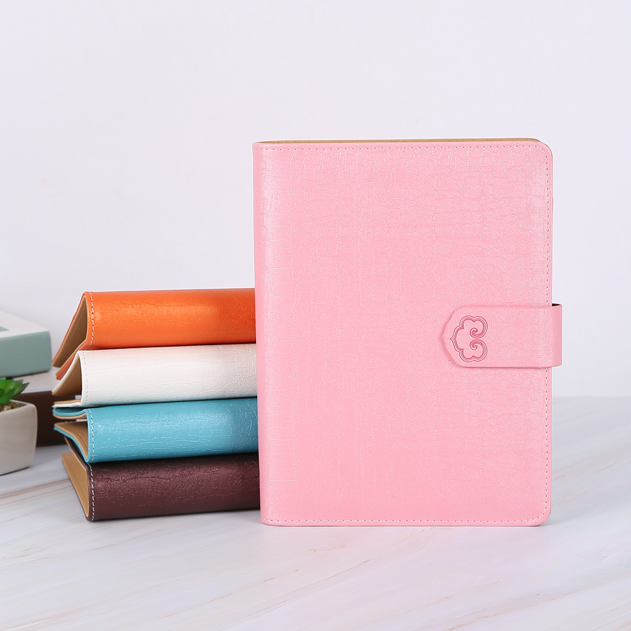 A5 Strapping Magnet buckle notebook advertisement Propaganda business affairs Stationery Office meeting diary customized logo