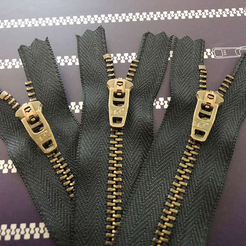 YKK 3号金属拉链 青古 牛仔裤 裤子 工作服拉链 拉链厂家 YKK正品