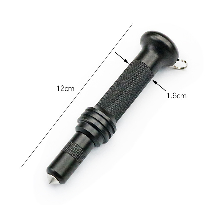 New Portable Car Window Breaker Outdoor Tungsten Steel Pin Multifunctional Car Safety Hammer Press Type