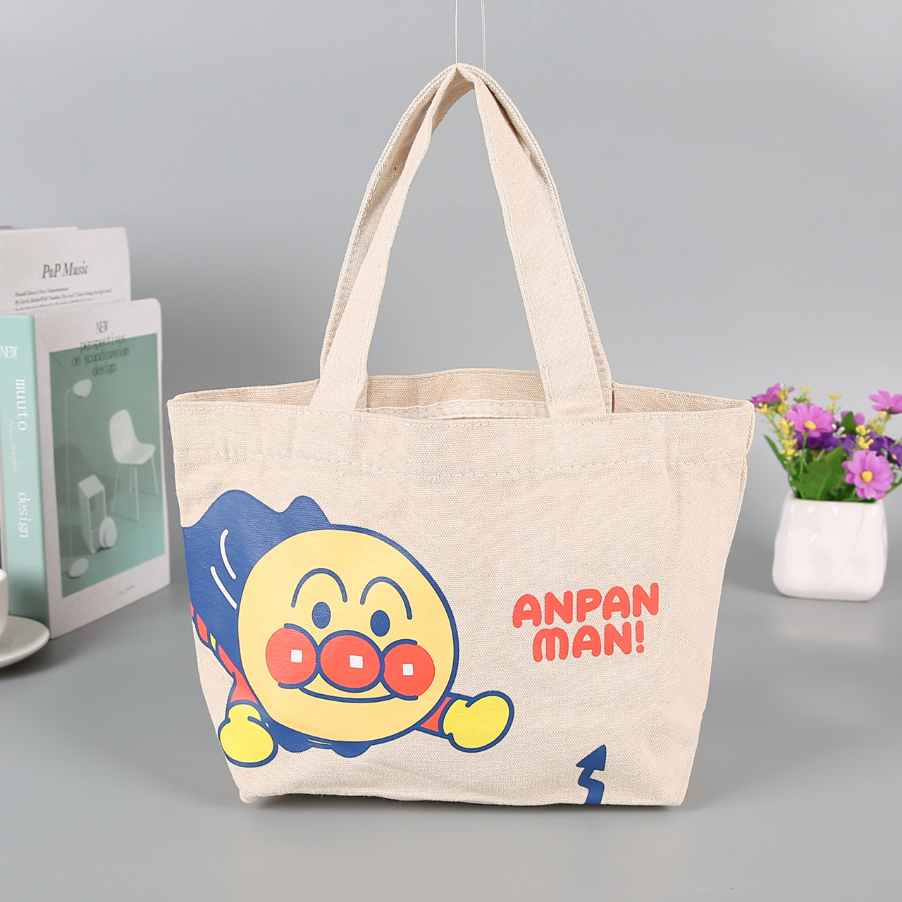 厂家直销环保印花手提购物袋广告拉链棉布袋定制印logo