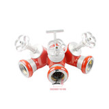 Спиральный распределитель воды прямых продаж с фабрики, распределитель воды для пожаротушения, распределитель воды с задвижкой для пожарной машины