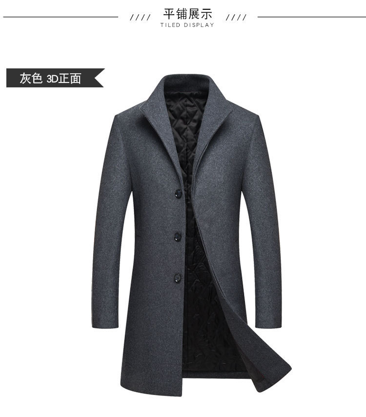 Manteau homme en Laine - Ref 3419647 Image 23