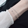 Brand bracelet, fashionable universal jewelry, accessory, light luxury style, Korean style, simple and elegant design, wholesale