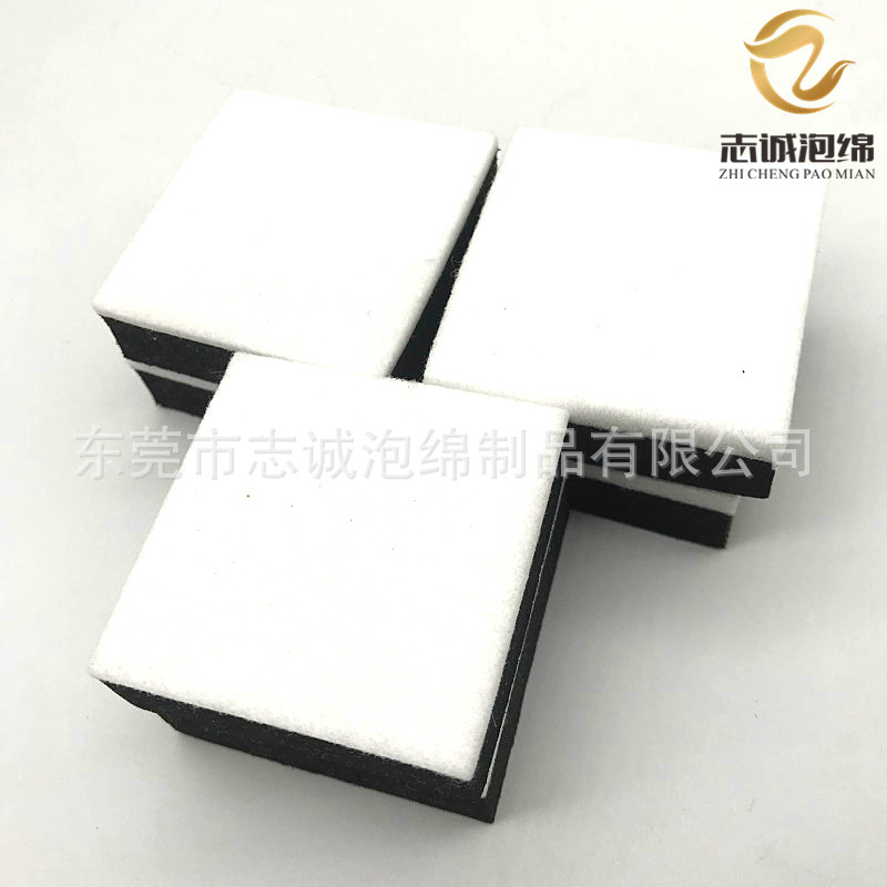 38度白色EVA复合海绵板擦 教学培训用黑板画板清洁海绵擦供应