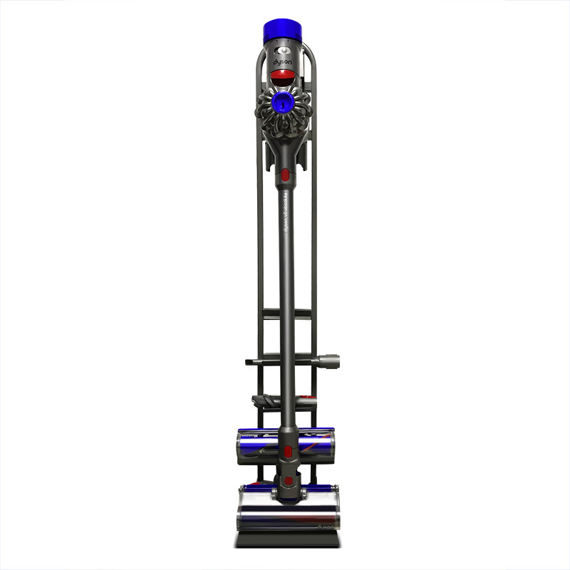 厂家直销 7.5KG方管戴森吸尘器专用免打孔置物架收纳架V6V7V8V10|ms