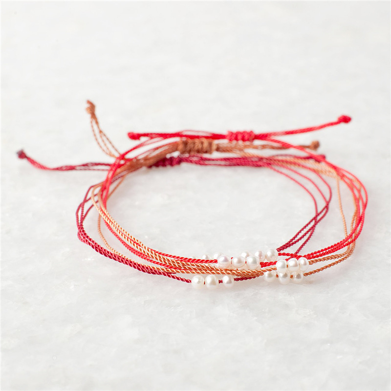 Simple Style Solid Color Rope Braid Women's Bracelets display picture 2