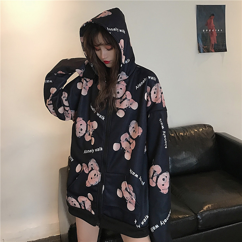 Bear Hooded Sweatshirt