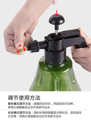 Household air pressure watering sprayer for succulents, small plant watering pot, sprayer