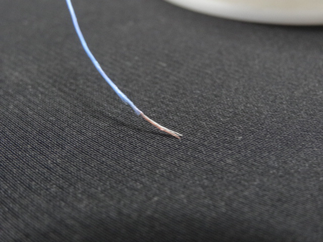 5N单晶铜+铜镀银散线33AWG特氟龙音箱机内唱臂线升级耳机线材E27