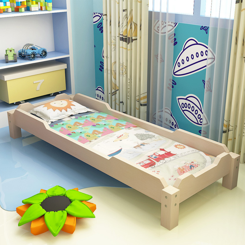 Kindergarten Nap Bed Managed Solid Wood Small Bed Children's Stacked Bed Baby Bed Solid Wood Single Bed Mother Bed Children's Bed Kindergarten Nap Bed Managed Solid Wood Small Bed Children's Stacked Bed Baby Bed Solid Wood Single Bed Mother Bed Children's Bed