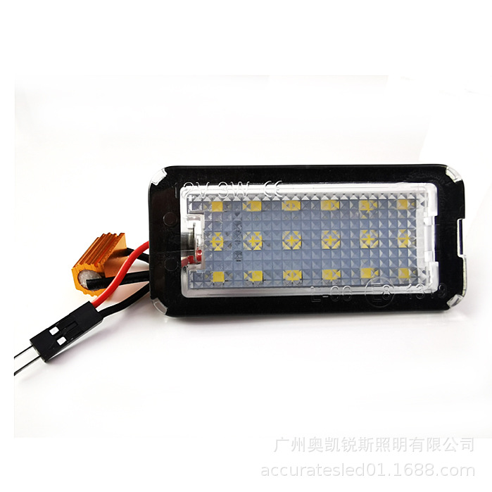 LED license plate light Fiat