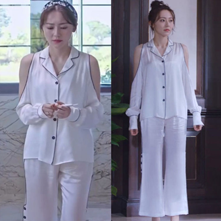 Autumn demi-season silk summer pijama