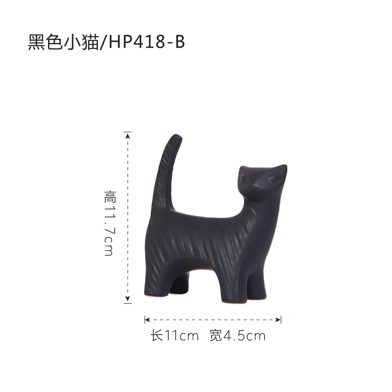 Nórdico de cerámica regalo de boda animal hogar sala de estar escritorio decoración del hotel regalo decoración al por mayor