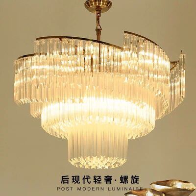 Full Netcom Intelligent pendant lamp Tmall spirit Crystal chandeliers Modern simplicity a living room Restaurant a chandelier