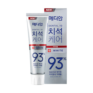 韩国进口美白牙膏爱茉莉93祛渍清洁牙石正品麦迪安牙膏除臭增白