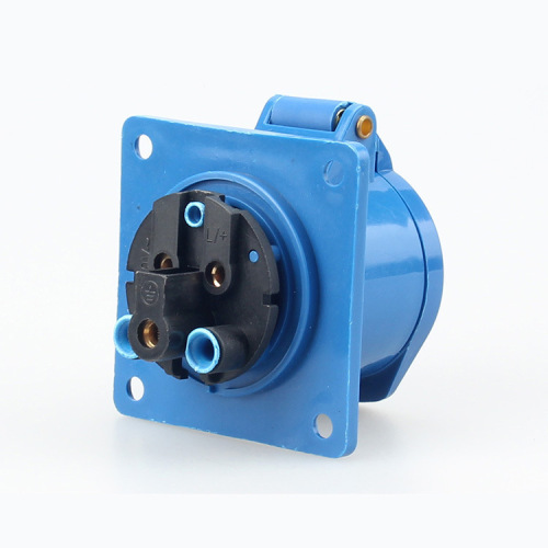 Shangfeng SF-313 3-core 16A industrial concealed socket waterproof industrial plug socket 220V concealed socket