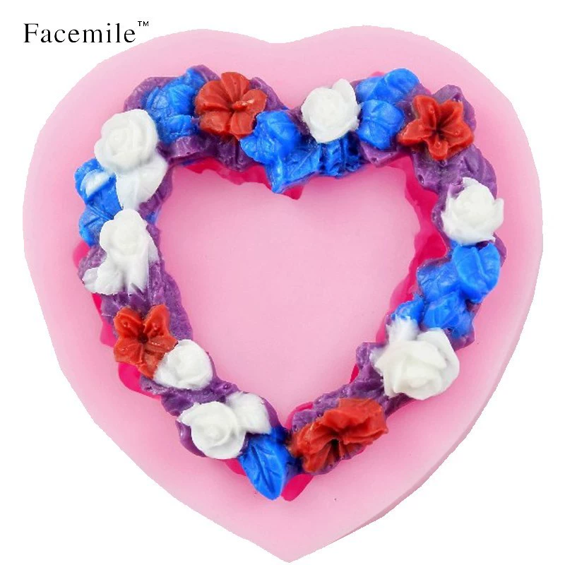 Acrylic decorations, fondant, silicone mold, handmade