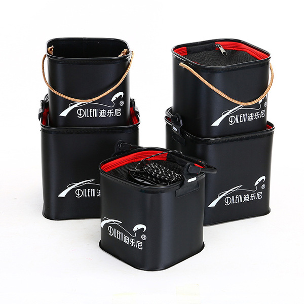 EVA with a rope to hit a bucket fishing folding barrel fish barrel…