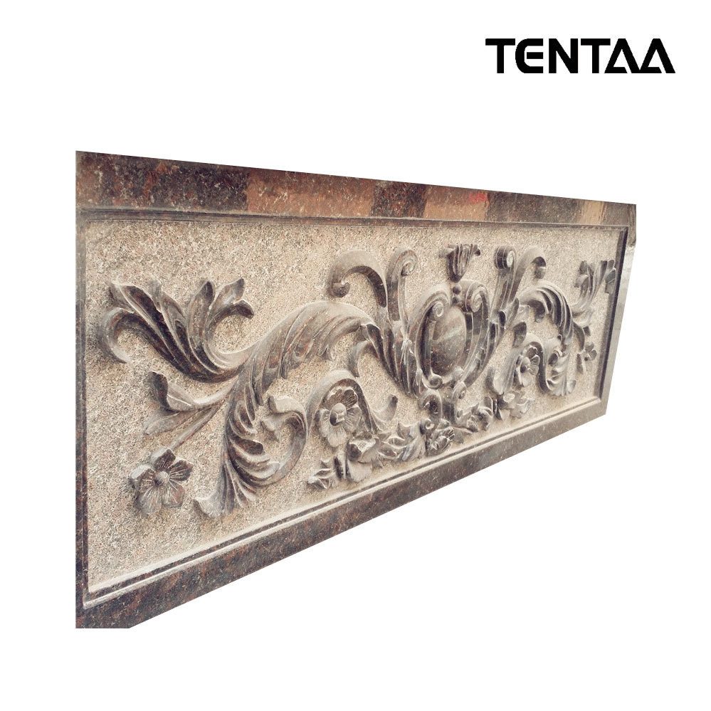 大理石花岗岩浮雕塑刻石材雕花罗马柱可来图纸加工|ru