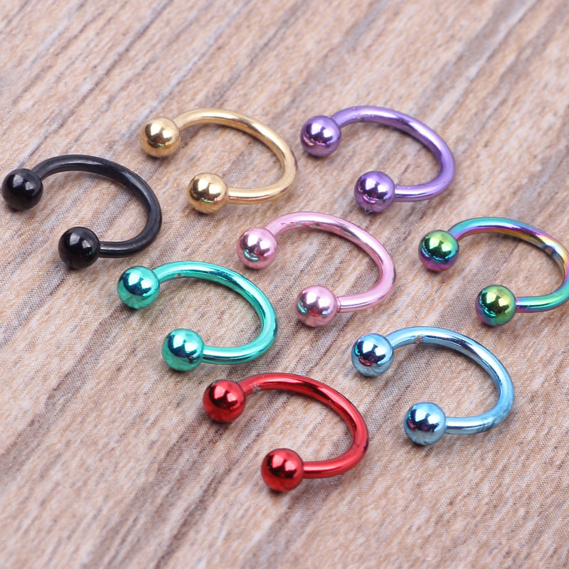 Simple Style Geometric Stainless Steel Earrings 1 Piece