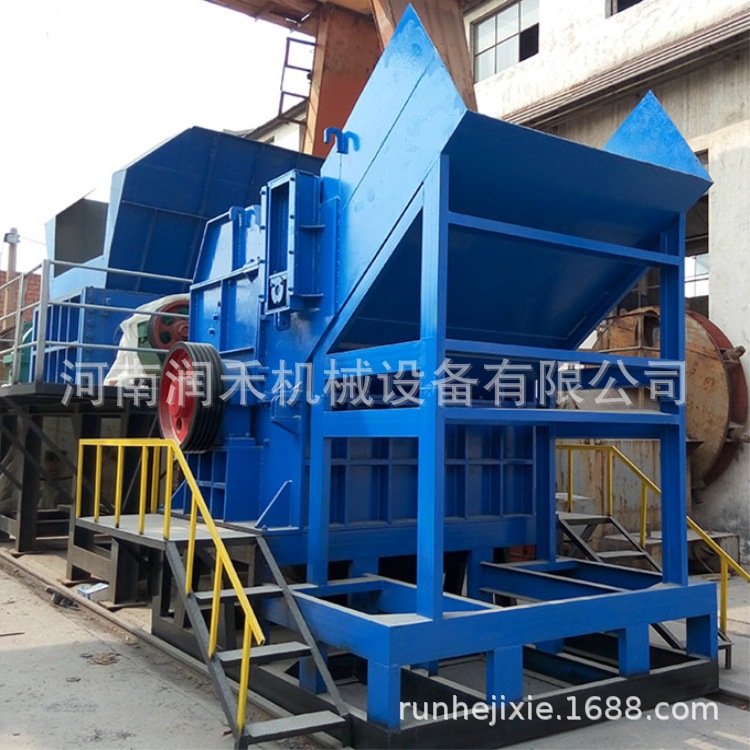 大型金属破碎机 废铁破碎机 工业废料破碎机铁铝钢板粉碎机生产线