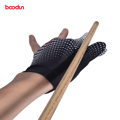BOODUN/Boton three-finger billiards gloves, single set of nine-ball snooker gloves for men and women's left and right hands