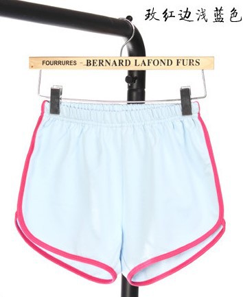 로즈 레드 에지 라이트 블루