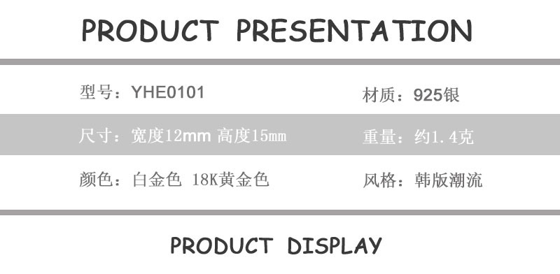 Geométrico Moda Joya Diamante Pendientes display picture 1