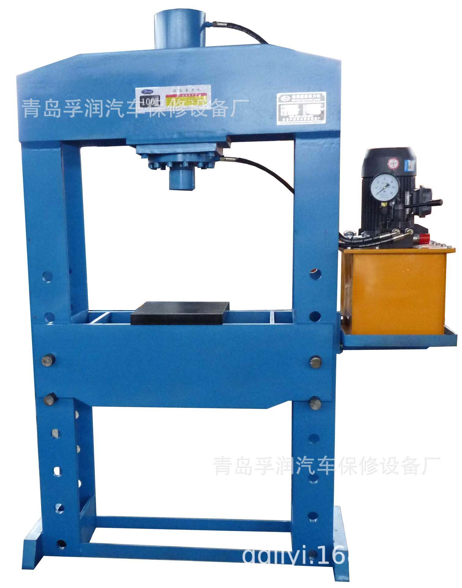 孚润豪华电动压力机液压龙门压床重型油压机校直机100T轴承压力机