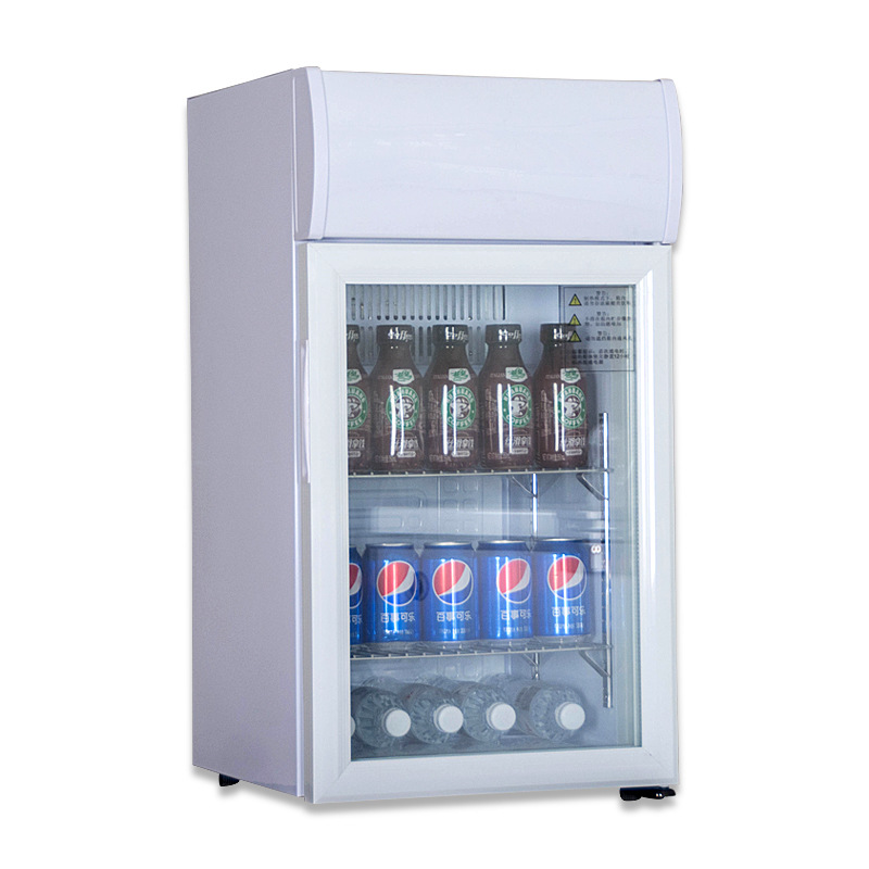 Nuevo SC55LW aislamiento de alimentos Calefacción de leche gabinete de bebidas pantalla toalla gabinete caliente frío y caliente de doble uso de bebidas calientes gabinete