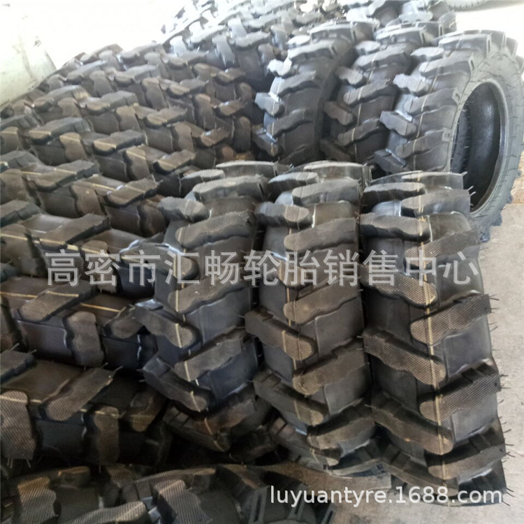 山东鲁飞牌 农用拖拉机轮胎 7.50-20 人字花纹轮胎
