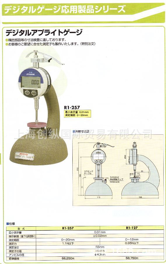 日本尾崎制作所 日本PEACOCK R1-127  创纵国际